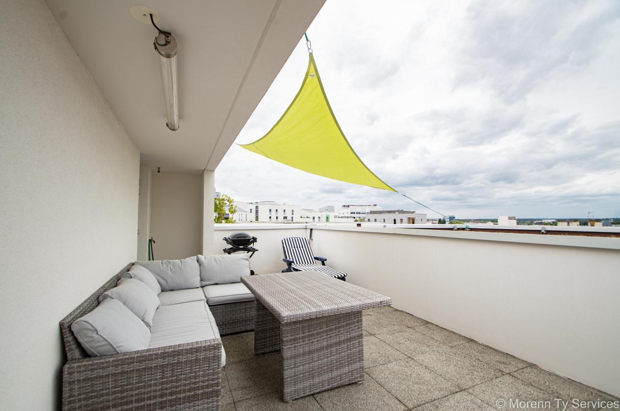 Triplex Terrasse Proche Metro - Ty Ar Mabilay Leilighet Rennes Eksteriør bilde